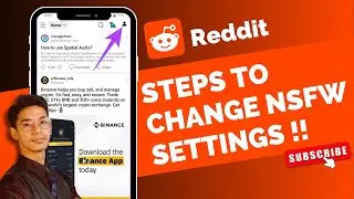 How to Change NSFW Setting on Reddit !