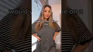 No Bra Tiktok Girl