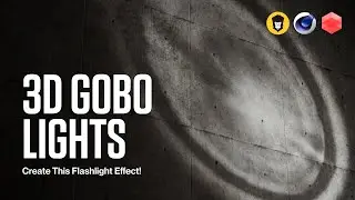 Create This Gobo Ligthing Effect With C4D And Greyscalegorilla Plus