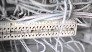 Old wire / cables - Industrial Stockfootage - Free for commercial use