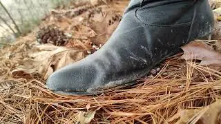 ASMR in Slow Motion Boot Crush