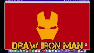 Draw Iron Man 💥😍 using python turtle graphics | Python | I Love You 3000 | Turtle | marvel | MC