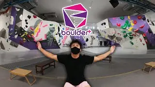 Singapore's MEGA Bouldering Gym Boulder+ Chevrons