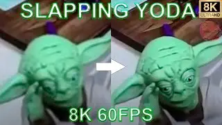 SLAPPING YODA (ЙОДА ПОЛУЧИЛ ЛЕЩА) 8K 60FPS🤢🤢🤢