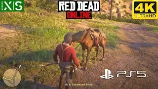 RED DEAD ONLINE Gameplay Part 1 (4K 60FPS) - PS5, PS4, Xbox, PC | RED DEAD REDEMPTION 2 ONLINE #RDR2