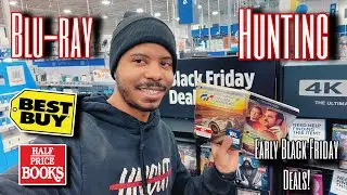 BLU-RAY HUNTING - EARLY BLACK FRIDAY DEALS & Gran Turismo 4K Steelbook!!