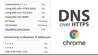 How to Enbale DoH in Google Chrome (DNS over HTTPS)