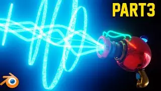 Creating & Animating ZAPS | Ray Gun Beginners Tutorial | Blender 2.8