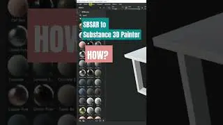SBSAR To Substance 3D - How To Import 