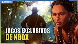 TOP 10 NOVOS JOGOS EXCLUSIVOS QUE VOCÊ PRECISA JOGAR NO SEU XBOX X e S