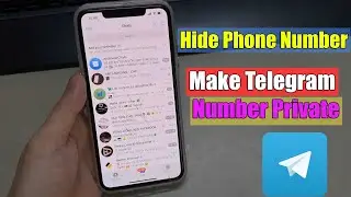 How to Hide Phone Number on Telegram | Make Telegram Number Private