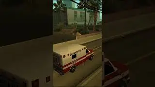 скорая помощь едет #gta #гта #шортс #гтасанандреас #gtasanandreas #стрим #стример #samp #mta