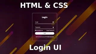 Responsive Animated Login Form using HTML and CSS | Codesolution