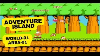 Adventure Island | World 01 Area 01 Gameplay Walkthrough | Classic 90s Video Games || IT WALA
