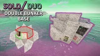 THE SOLO / DUO DOUBLE BUNKER Rust Base Design 2023