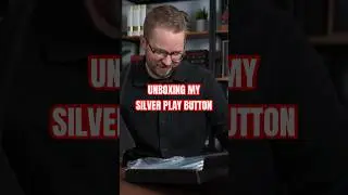 Silver Play Button Unboxing