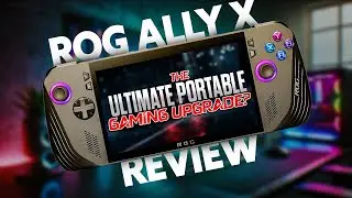 ROG Ally X Review: The ULTIMATE Portable Gaming Upgrade?!