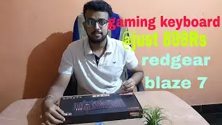 Best gaming keyboard under 1000Rs | Redgear blaze 7