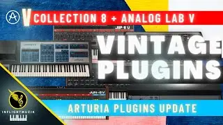 Arturia V Collection 8 + Analog Lab V Vintage Plugins (Emulator II, Jun-6, Jup-8, Stage-73, Vocoder)