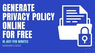 Generate Privacy Policy online for free