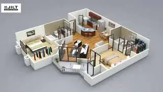 3D Floor Plans - Modren Designs