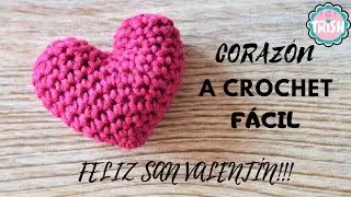 TUTORIAL CORAZÓN AMIGURUMI FÁCIL