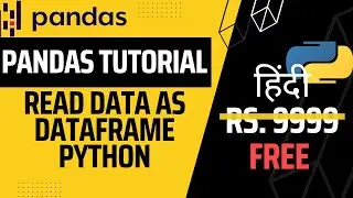 How to read data in pandas  dataframe