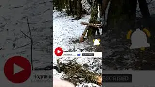 ⚡КАК развести КОСТЕР🔥  с ОДНОЙ СПИЧКИ!! 😱хитрый способ!! 