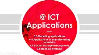 IGCSE ICT 14 - ICT APPLICATIONS PART4