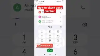 How to check zong number in 2023