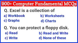 900+ Computer Fundamental MCQ Questions and Answers - Part 1