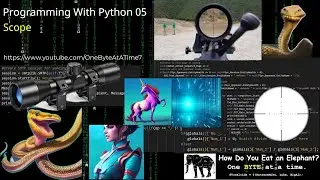 Programming With Python 05: Scope and Namespace