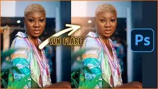 THIS MAKES YOUR PHOTOS 10X BETTER! CREATE a Realistic Sun Flare look  in Adobe Photoshop