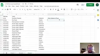 How to: Export street names from city as CSV, with a bonus