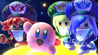 Unlocking New Friends In Kirby Star Allies + Final Boss & Ending The Three Sisters