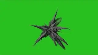 Dust And Smoke Green Screen