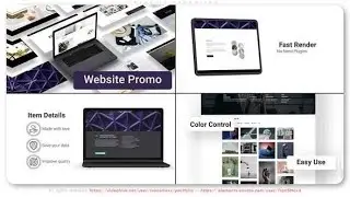 Website Promo Z09 AFTER EFFECTS Template Videohive 32346248