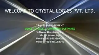 TRAVEL MANAGEMENT IMAGE TO EXCEL CONVERSION SERVICES