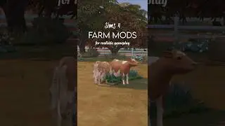 Sims 4 Functional Farm Mods for Realistic Gameplay #sims4 #sims4cottageliving #sims4horseranch #ts4