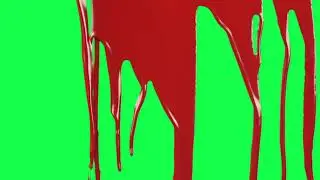 Bloody Animation Green Screen(FREE TO USE)