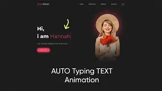 Auto Typing Text Effect Using HTML CSS & JavaScript