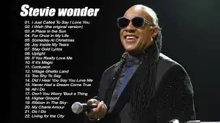 Stevie Wonder Greatest Hits - Best Songs Of Stevie Wonder Full Playlist