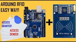 How to use RFID reader RC522 with arduino easy way