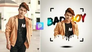 Portrait Splash Photo Editing | PicsArt Photo Editing Tutorial