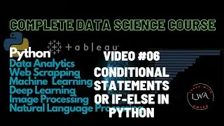 Conditional Statements or if else in Python #06