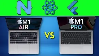 M1 vs M1 Pro MacBook for Flutter, React Native, NativeScript
