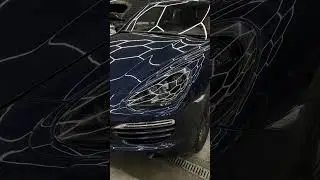 Porsche Cayenne 958 - замена линз. Установка bi-led