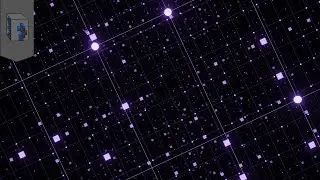 Abstract Purple Sci-Fi Grid 1 Hour Looping Background Video | HD 60fps 3d Looping Blender Animation