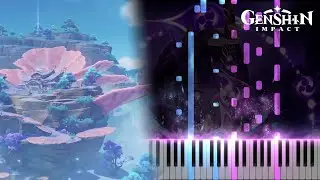 ｢Illuminated Coral Palace｣ - Watatsumi Island Genshin Impact OST Piano Cover [Sheet Music]
