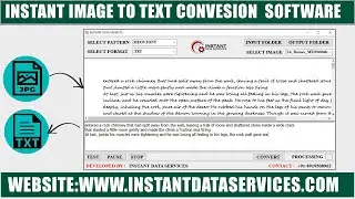 How to Convert Image to Text Document | Conversion Software | Text Converter